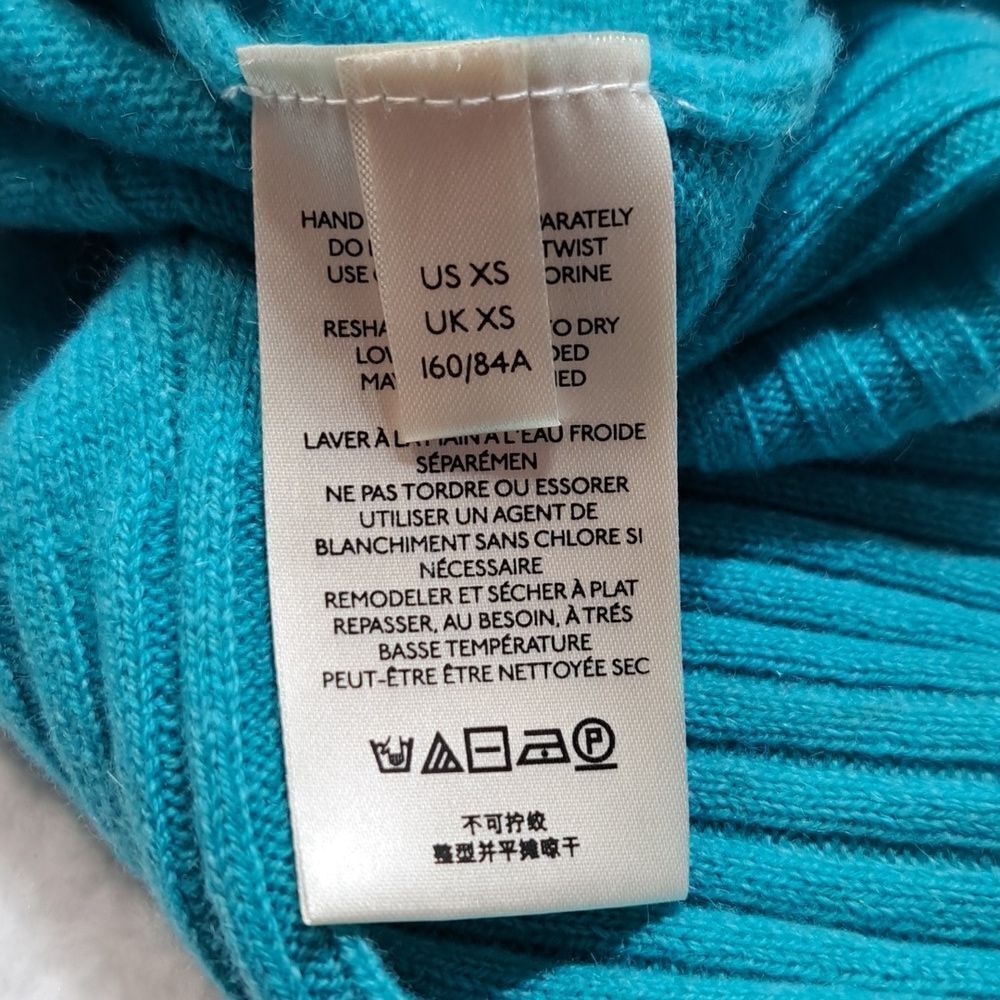 NWOT Free People Poppy Cashmere Turtleneck Sweater - Picture 8 of 9